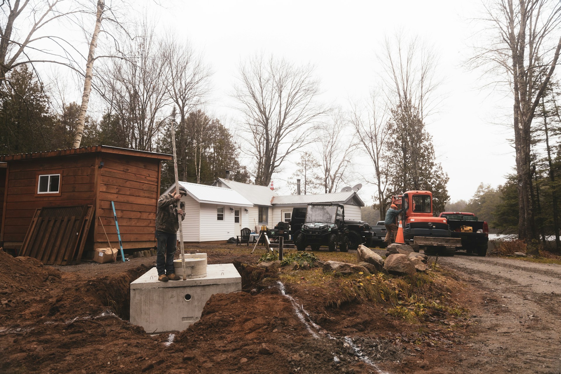 Septic Riser Installation